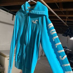 Hollister Zip Up Hoodie.